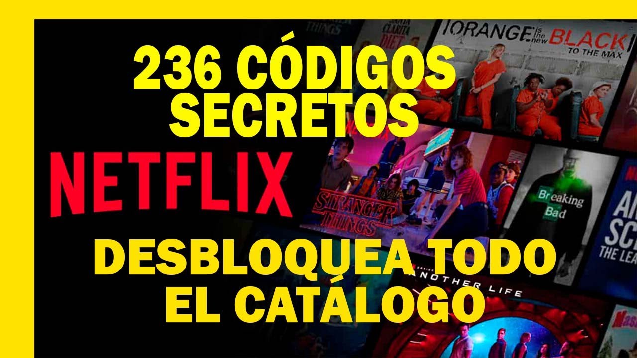 Todos los códigos secretos de Netflix para ver más contenido